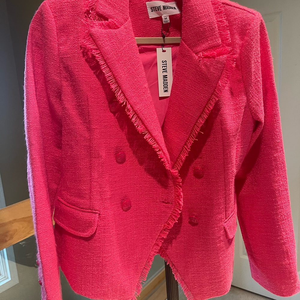 Hot pink Steve Madden Blazer